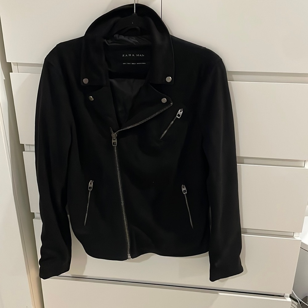 Zara men motor cross jacket